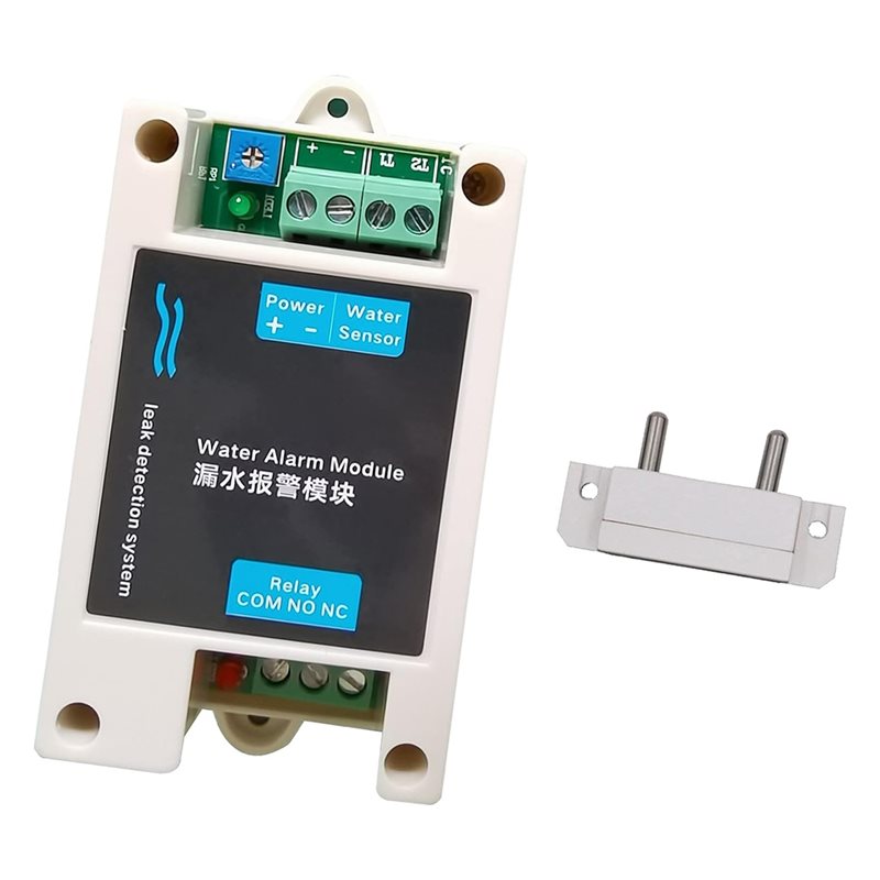 Water Leak Detector Wired - 【ใหม่!A25P】 เครื่องตรวจจับน้ำรั่วแบบมีสาย 12V DC โมดูลสัญญาณเตือนน้ำรั่ว เซ็นเซอร์ตรวจจับน้ำท่วม