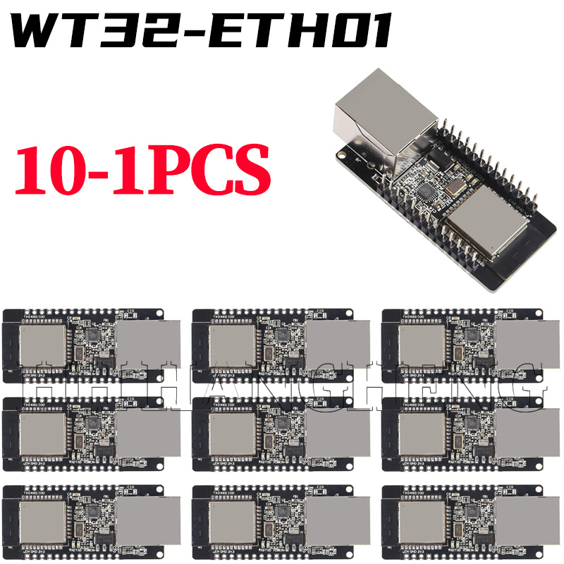Esp8266 Nodemcu Board - 10-1PCS WT32-ETH01 โมดูลไร้สายแบบฝังตัว รองรับพอร์ต Serial Networking