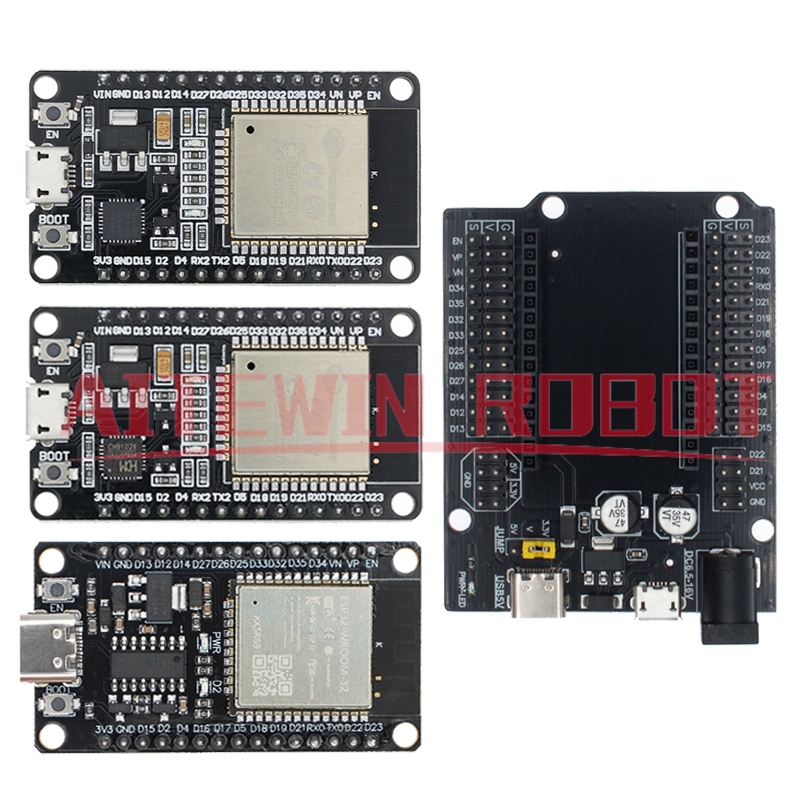 Esp8266 Nodemcu Board - ESP32 บอร์ดพัฒนา 30PIN Type-C/Micro USB CH340C/CP2102/CH9102