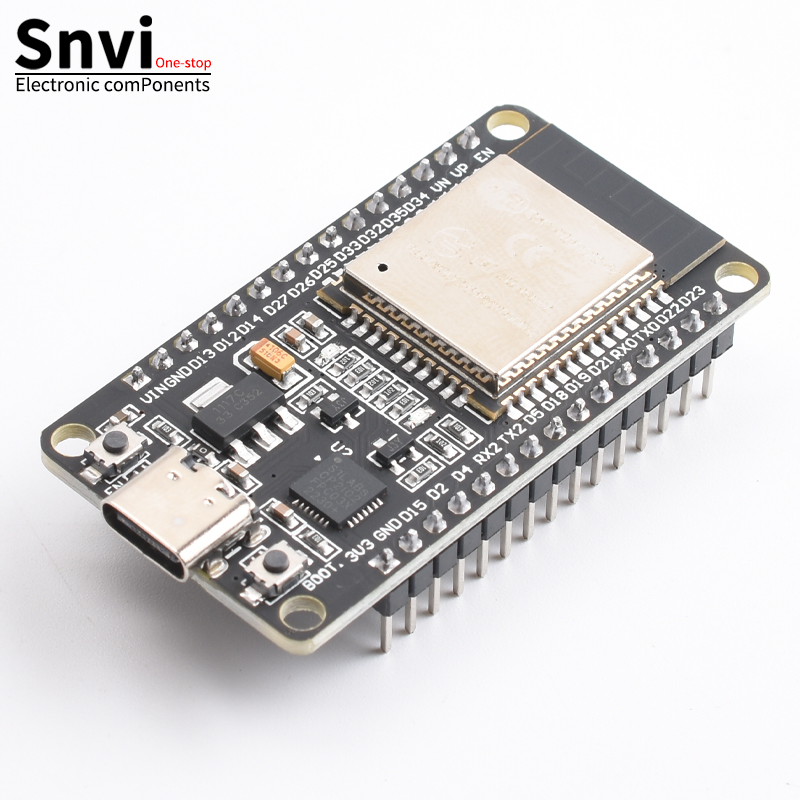 Esp8266 Nodemcu Board - ESP32 บอร์ดพัฒนาโมดูลไวไฟ บลูทูธ ไทป์-ซี/ไมโคร USB CH340C