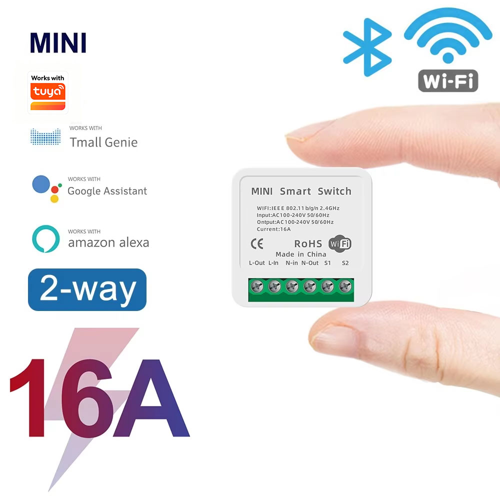 Home Automation Technology - ใช้งานร่วมกับแอป Tuya Smart Life Mini 16A