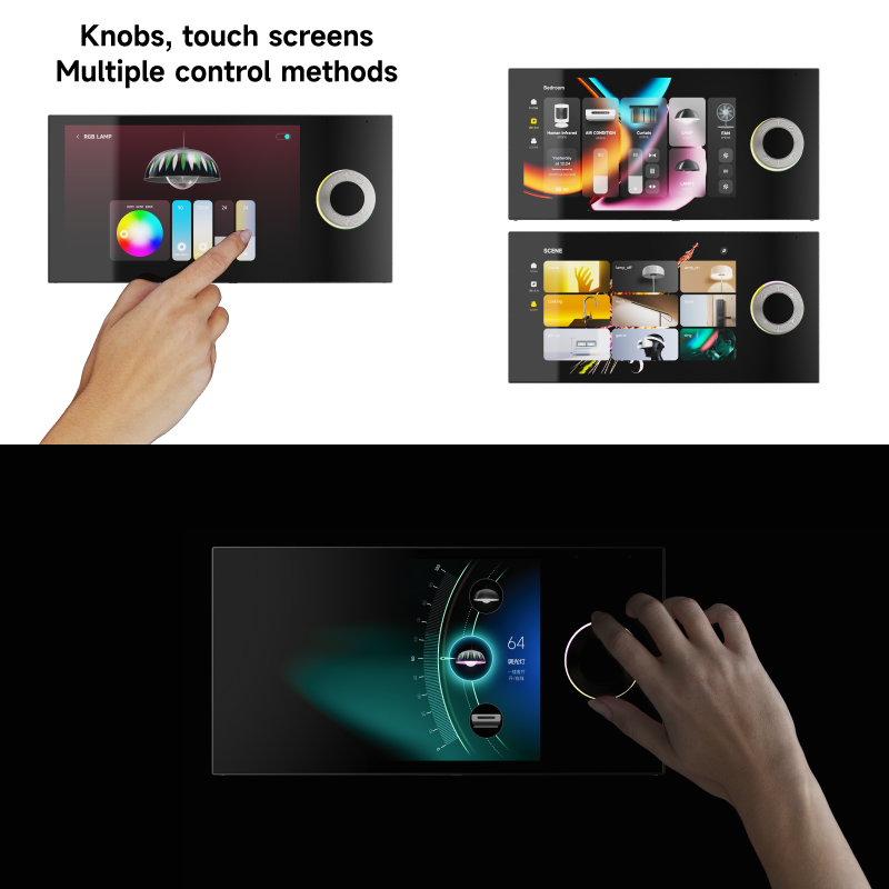 หน้าจอสัมผัสขนาด 8 นิ้ว IPS 12 - Home Automation System Design บทวิจารณ์และราคา