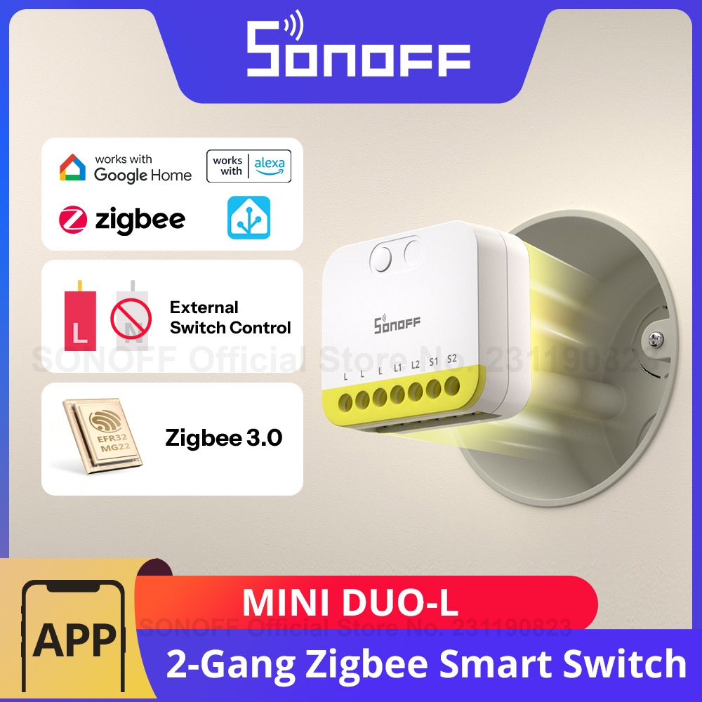 สวิตช์อัจฉริยะ SONOFF MINI DUO - Sonoff Basic Switch บทวิจารณ์และราคา