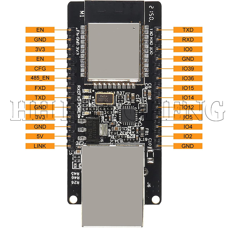 10-1PCS WT32-ETH01 โมดูลไร้สาย - Esp8266 Nodemcu Board บทวิจารณ์และราคา