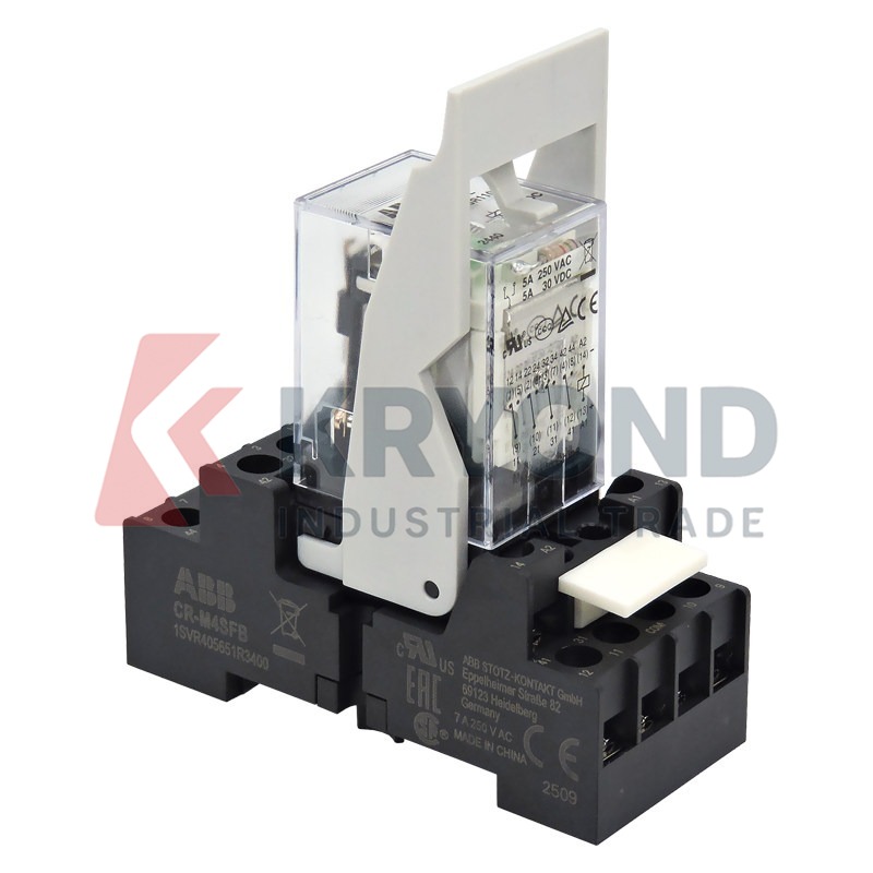 รีเลย์แบบเสียบปลั๊ก ABB CR MX0 - Diy Home Automation System บทวิจารณ์และราคา