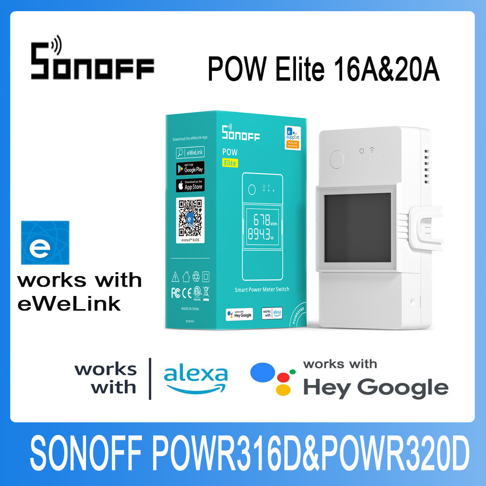 SONOFF Pow Elite Power Meter W - Sonoff Basic Switch บทวิจารณ์และราคา