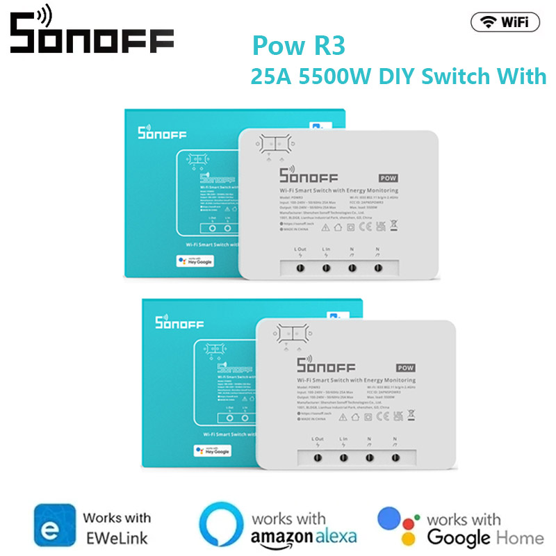 สวิตช์มิเตอร์ไฟฟ้าอัจฉริยะ SON - Sonoff Basic Switch บทวิจารณ์และราคา