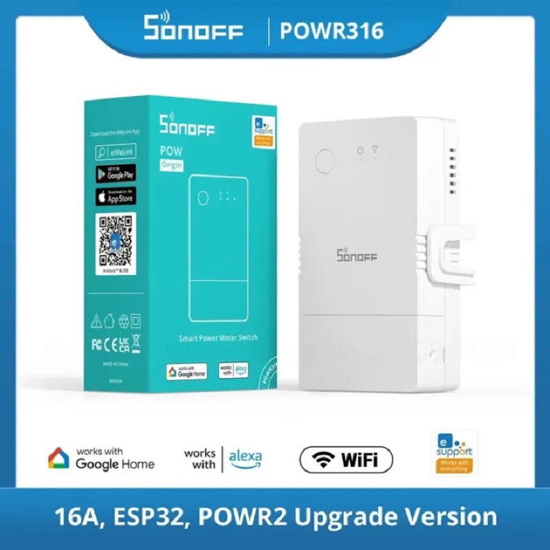 SONOFF POW แหล่งกําเนิดสินค้า  - Sonoff Basic Switch บทวิจารณ์และราคา